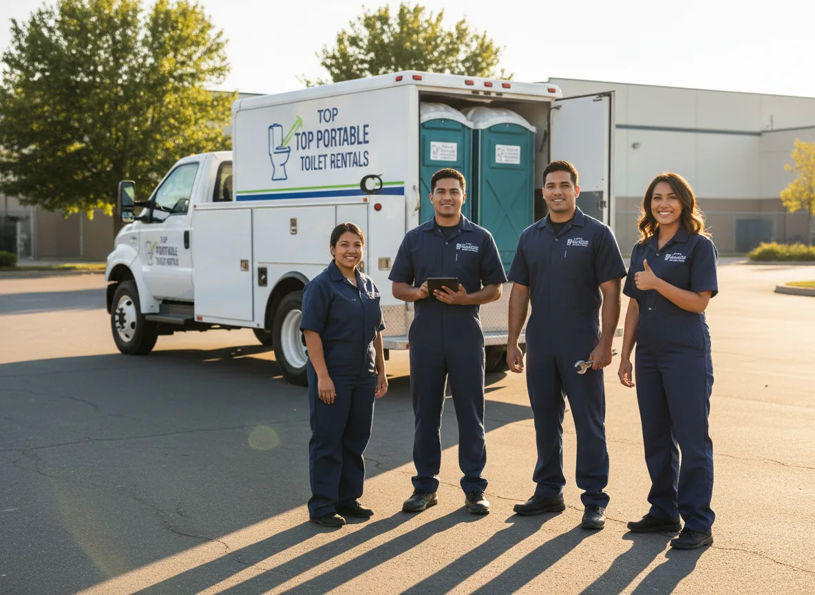 Short Term Porta Potty Rental company in Lansing, NC